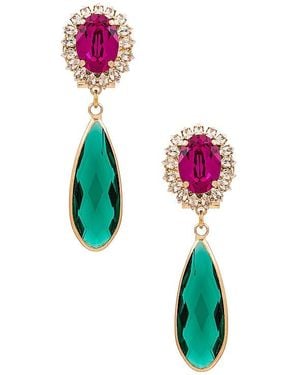 Anton Heunis Tear Drop Earrings - Blue