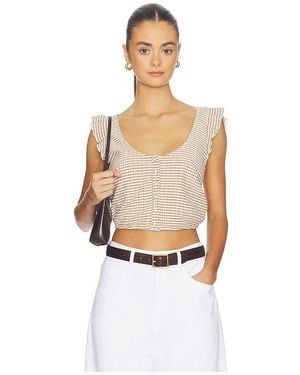 Stone Cold Fox X Revolve Leni Top - White