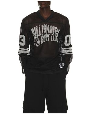 BBCICECREAM Zone Long Sleeve Mesh Tee - Black