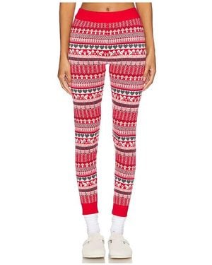 Free People X Intimately Fp Falala Legging - Red