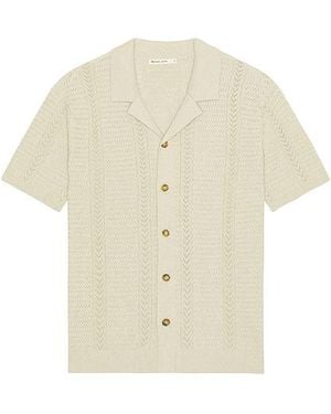Marine Layer Camisa De Resort Jaden En Talla (También En M, Xl/1X) - Blanco