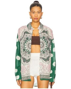 Essentiel Antwerp Houisiana Printed Shirt - White