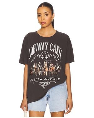 Daydreamer Shirt Johnny Cash Outlaw Country Merch - Schwarz