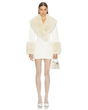 LOBA Abrigo Julieta En Talla (También En M) - Blanco