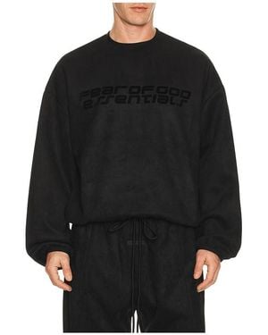 Fear Of God Modern Crewneck Sweatshirt - Black