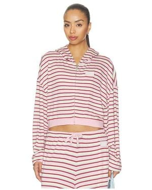 Boys Lie Sweet Treat Alex Zip-Up Hoodie - Red
