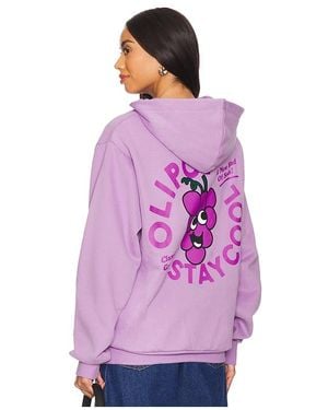 Stay Cool X Olipop Classic Grape Hoodie - Purple