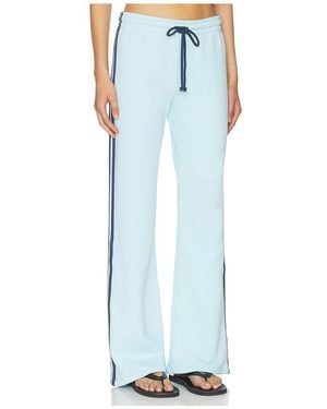 Daydreamer Solid Track Pant - Blue