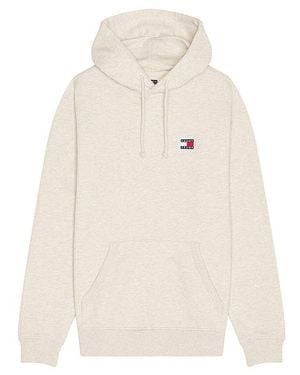 Tommy Hilfiger Hoodie Badge - Weiß