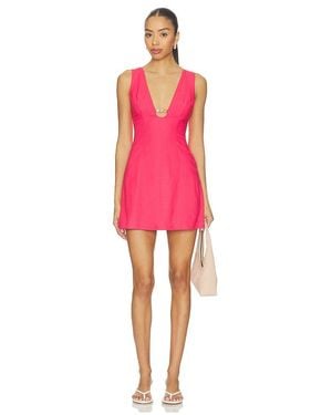 LSPACE Minivestido Magnolia En Color Rojo Talla (También En S, Xs, M, Xl)