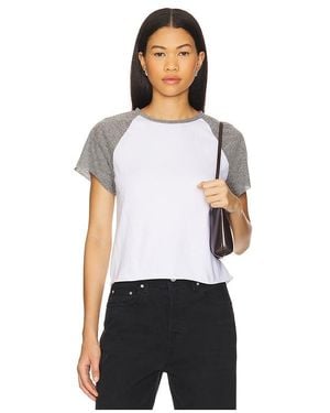 PERFECTWHITETEE Britt Colour Block Tee - White