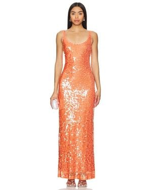 Jonathan Simkhai Bex Tank Maxi Dress - Orange