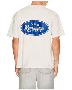 Remington Stone Bronco Tee - Blue
