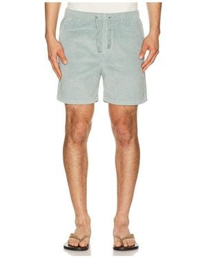 Faherty Essential Corduroy Shorts - Blue