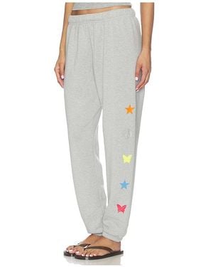 Lauren Moshi Tanzy Boyfriend Sweatpant - White
