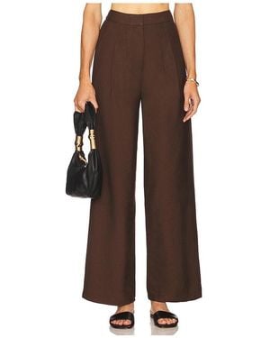 WeWoreWhat X Revolve Tailored Pant - Brown