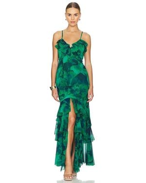 Runaway the Label Namari Maxi Dress - Green