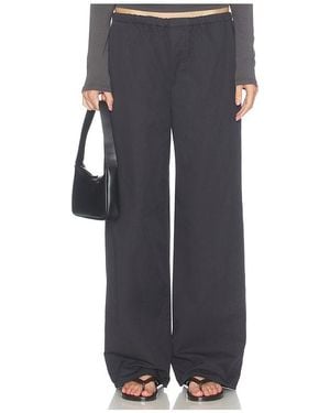 GRLFRND Kacey Pull On Wide Leg - Black