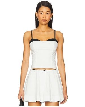 Nia Fremont Top - White