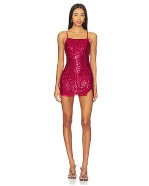 Free People Midnight Kiss Mini Slip Dress - Red