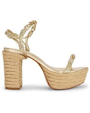 SCHUTZ SHOES Nara Platform Sandal - White