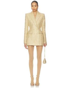 Nadine Merabi Monica Blazer Dress - Natural