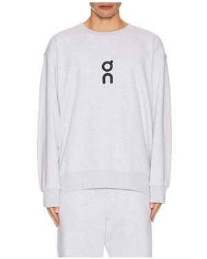 On Shoes Club Jumper - White