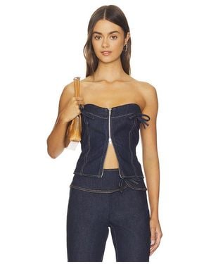 BY.DYLN Valerie Top - Blue