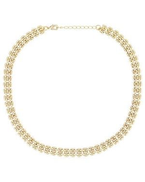 Shashi Collar Linked En Color Oro Metálico Talla En