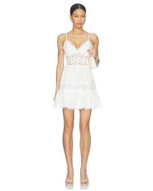 Waimari Amarelle Mini Dress - White