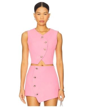 Lovers + Friends Quinn Top En Color Rosado Talla (También En M, S, Xl, Xs, Xxs)