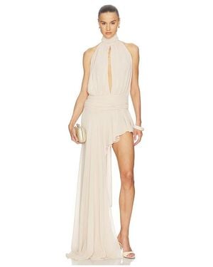 AWAVE Studio Halter Neck Mini Dress - White