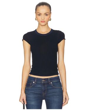 Cotton Citizen Marbella キャップスリーブTシャツ - ブルー
