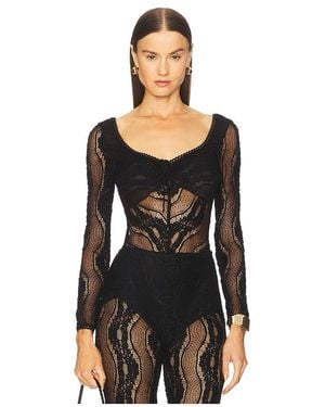 Charo Ruiz Mistral Bodysuit - Black