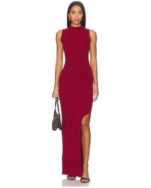 Amanda Uprichard Isla Dress - Red