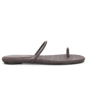 St. Agni Pantolette Woven Minimal - Weiß