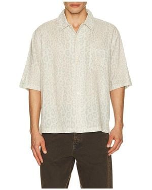 AllSaints Cruz Leo Shirt - Natural