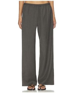 St. Agni Wool Everyday Pants - Gray