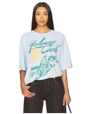 Daydreamer Camiseta Gráfica Johnny En Color Azul Talla - Blanco