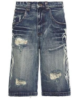 Jaded London Jorts Blade - Blau