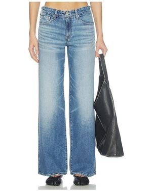 AG Jeans Adria Straight Leg Jeans - Blue