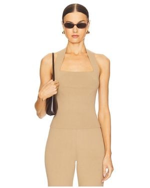 L'academie 'Academie Azari Knit Top - Natural