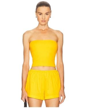 Leset Rio Bandeau Top - Yellow