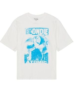 Junk Food Blondie Atomic Oversized Tee - Blue