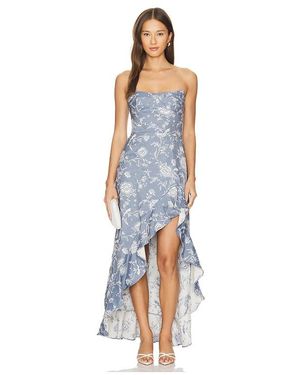 Amanda Uprichard Alyse Dress - Blue