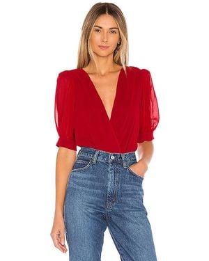 House of Harlow 1960 Nora ボディスーツ - レッド