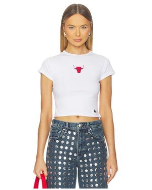 Hype and Vice Chicago Bulls Baby Tee - White