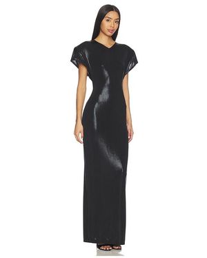 ls shoulder pad turtle flared dress Norma Kamali Women's Shoulder Pad Turtle Flared Dress, Black, XS at Amazon Women's Clothing store