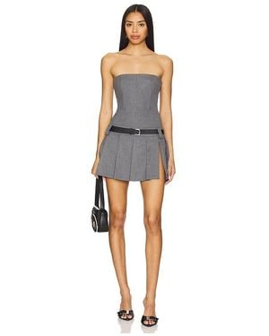 h:ours Freya Mini Dress - Black
