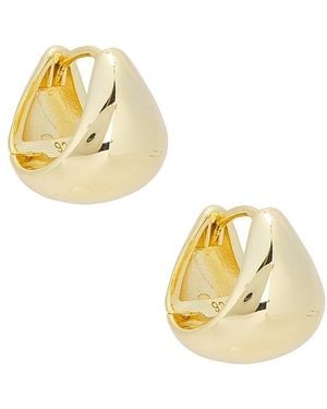 Shashi Pendientes De Aro Anine En Color Oro Metálico Talla En